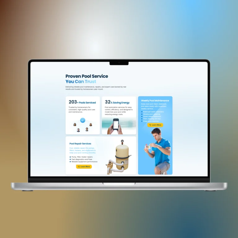 AquaFresh Pool Service - Weebik Website design (5)