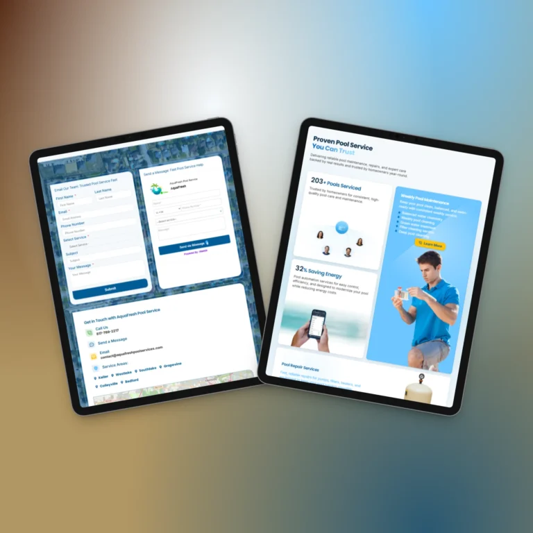 AquaFresh Pool Service - Weebik Website design (8)